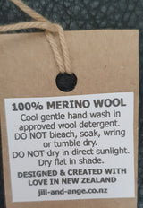 Beanie - Sage - Merino Wool - Adult size